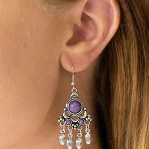 No Place Like Homestead- Paparazzi Dangle Earrings